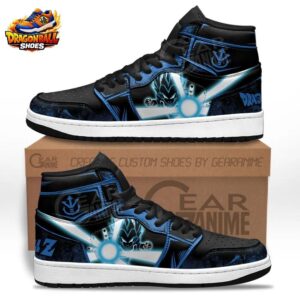 Vegeta High-Top Leather Sneakers Dragon Ball Stylish Otaku Fashion Shoes 1