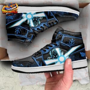 Vegeta High-Top Leather Sneakers Dragon Ball Stylish Otaku Fashion Shoes 2
