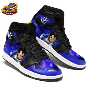 Vegeta High-Top Leather Sneakers Dragon Ball Ultimate Anime Gift For Fans 1