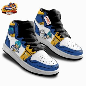 Vegeta High-Top Leather Sneakers Dragon Ball Ultimate Collector Anime Sneakers 1