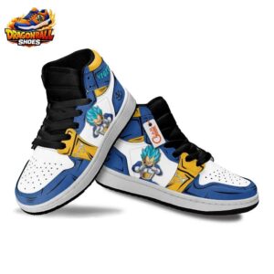 Vegeta High-Top Leather Sneakers Dragon Ball Ultimate Collector Anime Sneakers 2