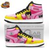 Black Blue Galaxy Vegeta High-Top Leather Dragon Ball Z Vegeta Shoes