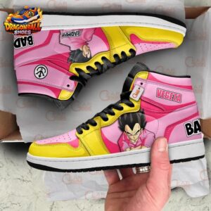 Vegeta High-Top Leather Sneakers Dragon Ball Ultimate Custom Anime Sneakers 1