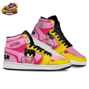 Vegeta High-Top Leather Sneakers Dragon Ball Ultimate Custom Anime Sneakers 2