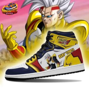 Vegeta High-Top Leather Sneakers Dragon Ball Ultimate Streetwear Sneakers 2