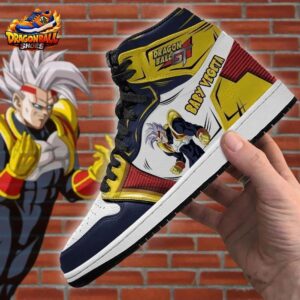 Vegeta High-Top Leather Sneakers Dragon Ball Ultimate Streetwear Sneakers 3