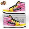 Blue Gold Manga Vegeta High-Top Leather Dragon Ball Z Vegeta Shoes
