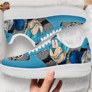 Vegeta Low-Top Leather Sneakers Dragon Ball Legendary Collector Anime Sneakers 1
