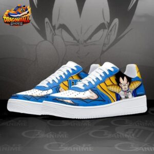 Vegeta Low-Top Leather Sneakers Dragon Ball Legendary Streetwear Sneakers 1