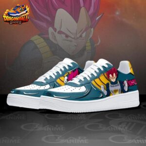 Vegeta Low-Top Leather Sneakers Dragon Ball Premium Anime Gift For Fans 1