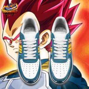 Vegeta Low-Top Leather Sneakers Dragon Ball Premium Anime Gift For Fans 2
