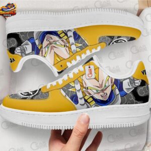 Vegeta Low-Top Leather Sneakers Dragon Ball Streetwear Otaku Fashion Shoes 1