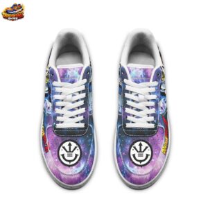 Vegeta Low-Top Leather Sneakers Dragon Ball Streetwear Streetwear Sneakers 1