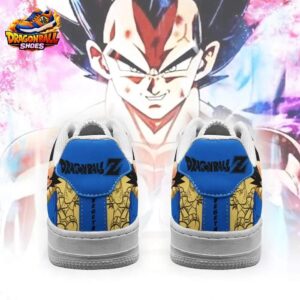Vegeta Low-Top Leather Sneakers Dragon Ball Stylish Anime Gift For Fans 2