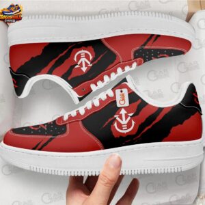 Vegeta Low-Top Leather Sneakers Dragon Ball Stylish Anime Shoes For Fans 1