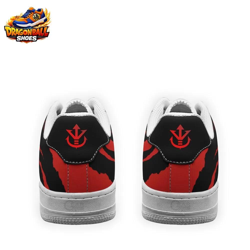 Red Black Vegeta Crest Low-Top Leather Dragon Ball Z Vegeta Shoes Red Black Vegeta Crest Low-Top Leather Dragon Ball Z Vegeta Shoes