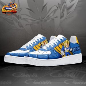 Vegeta Low-Top Leather Sneakers Dragon Ball Stylish Collector Anime Sneakers 1