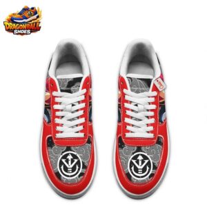 Vegeta Low-Top Leather Sneakers Dragon Ball Unique Anime Gift For Fans 2