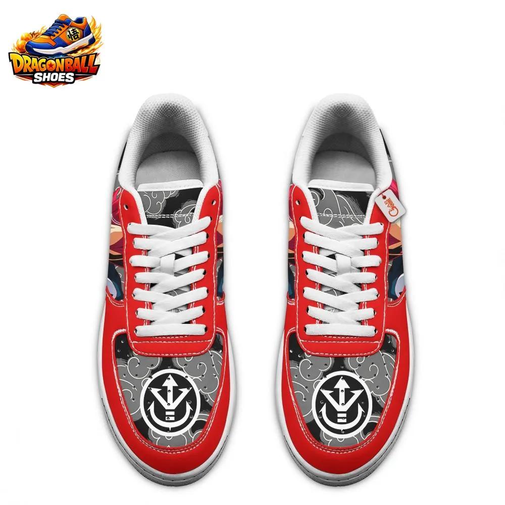 Red Black Battle Vegeta Low-Top Leather Dragon Ball Z Vegeta Shoes Red Black Battle Vegeta Low-Top Leather Dragon Ball Z Vegeta Shoes