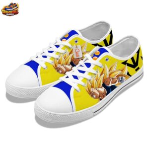 Vegeta Low Top Shoes Dragon Ball Legendary Collector Anime Sneakers 1