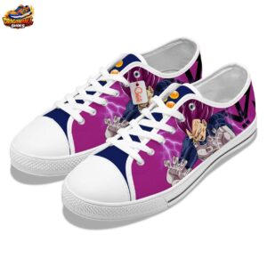 Vegeta Low Top Shoes Dragon Ball Premium Otaku Fashion Shoes 1