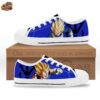 Purple Lightning Battle Vegeta Low Top Dragon Ball Z Vegeta Shoes