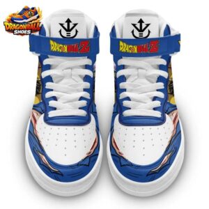 Vegeta Mid-Top Street Dragon Ball Legendary Custom Anime Sneakers 1