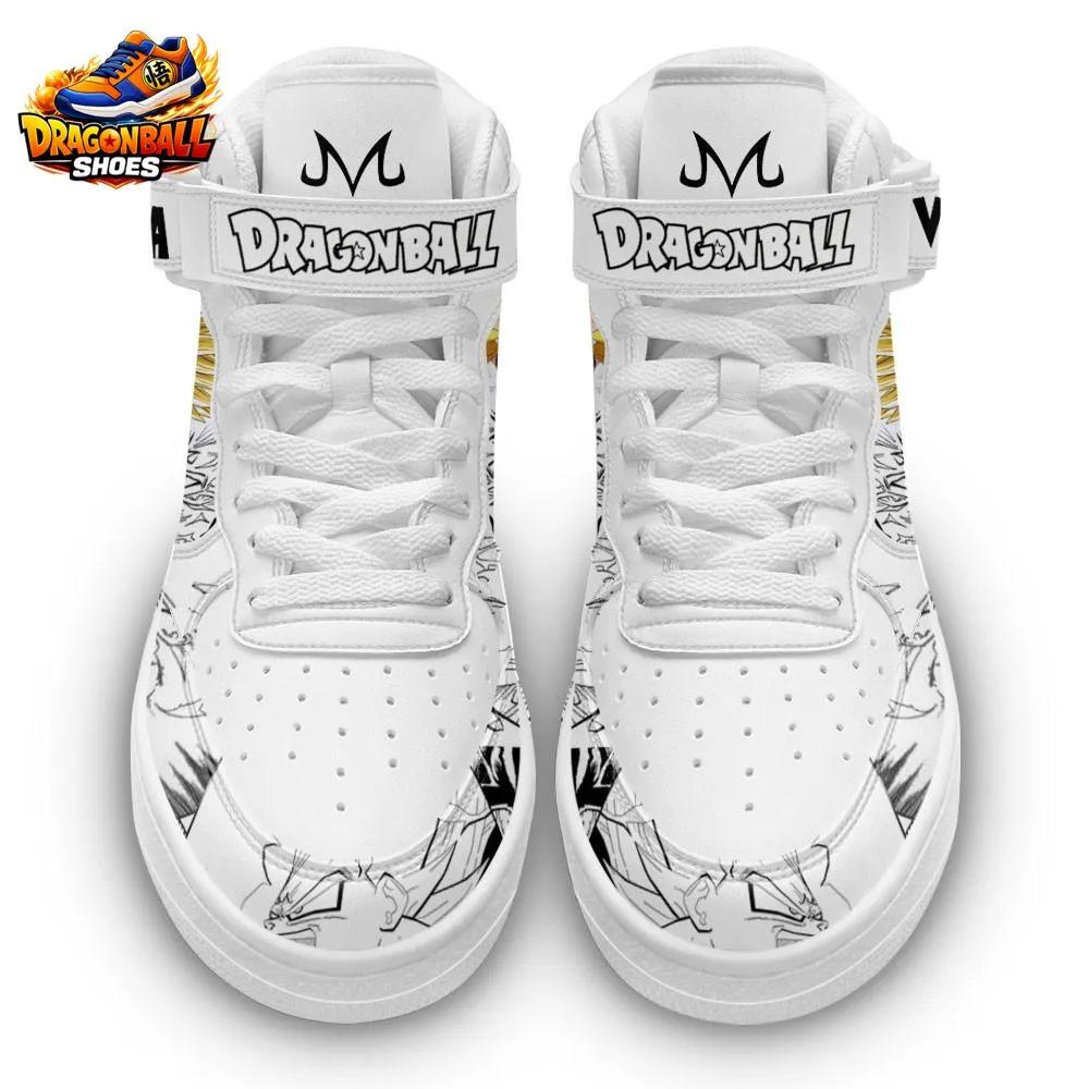 White Black Manga Super Saiyan Vegeta Mid-Top Street Dragon Ball Z Vegeta Shoes White Black Manga Super Saiyan Vegeta Mid-Top Street Dragon Ball Z Vegeta Shoes