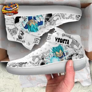 Vegeta Mid-Top Street Dragon Ball Streetwear Anime Gift For Fans 3