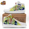 Blue Yellow Super Saiyan Vegeta Padded Skate Dragon Ball Z Shoes