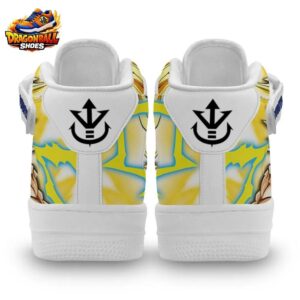Vegeta Mid-Top Street Dragon Ball Unique Otaku Fashion Shoes 2