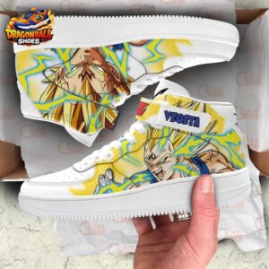 Vegeta Mid-Top Street Dragon Ball Unique Otaku Fashion Shoes 3