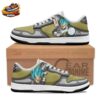 Teal Gold Super Saiyan God Padded Skate Dragon Ball Z Vegeta Shoes