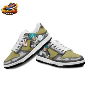 Vegeta Padded Skate Dragon Ball Custom Custom Anime Sneakers 1