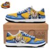 White Manga Super Saiyan Blue Vegeta Mid-Top Street Dragon Ball Z Shoes