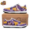 Blue Yellow Super Saiyan Vegeta Padded Skate Dragon Ball Z Shoes