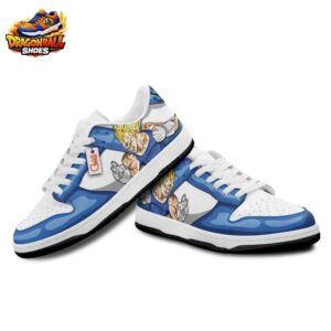 Vegeta Padded Skate Dragon Ball Unique Custom Anime Sneakers 1