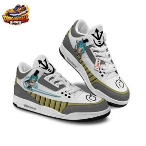 Vegeta Retro Court V3 Dragon Ball Legendary Collector Anime Sneakers 2