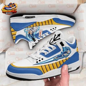 Vegeta Retro Court V3 Dragon Ball Stylish Custom Anime Sneakers 1