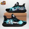 Black Gold Lightning Vegeta Reze Sneakers Dragon Ball Z Shoes