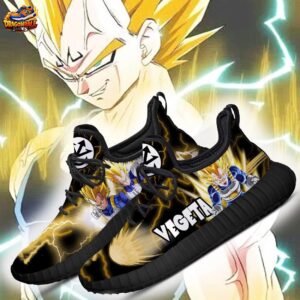 Vegeta Reze Sneakers Dragon Ball Streetwear Custom Anime Sneakers 1