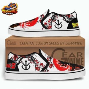 Vegeta Slip-On Canvas Dragon Ball Stylish Collector Anime Sneakers 2