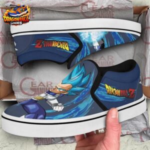 Vegeta Slip-On Canvas Dragon Ball Unique Otaku Fashion Shoes 2