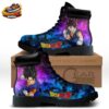 Aqua Orange Super Saiyan Blue Vegito Combat Boots Dragon Ball Shoes