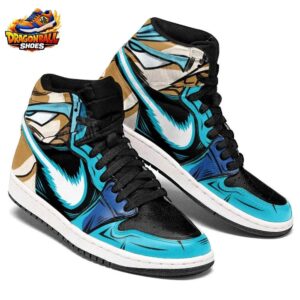 Vegito High-Top Leather Sneakers Dragon Ball Custom Collector Anime Sneakers 1