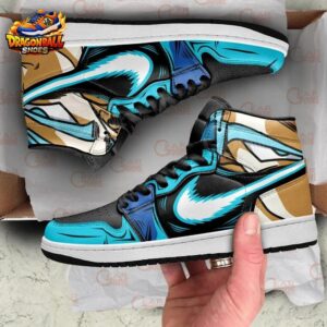 Vegito High-Top Leather Sneakers Dragon Ball Custom Collector Anime Sneakers 3