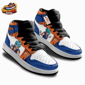 Vegito High-Top Leather Sneakers Dragon Ball Exclusive Collector Anime Sneakers 2