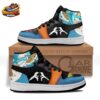 Black Purple Galaxy Vegito High-Top Leather Dragon Ball Shoes
