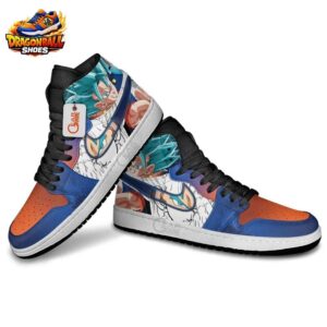 Vegito High-Top Leather Sneakers Dragon Ball Stylish Anime Gift For Fans 3
