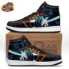 Black Orange Vegito Super Saiyan Blue High-Top Dragon Ball Shoes